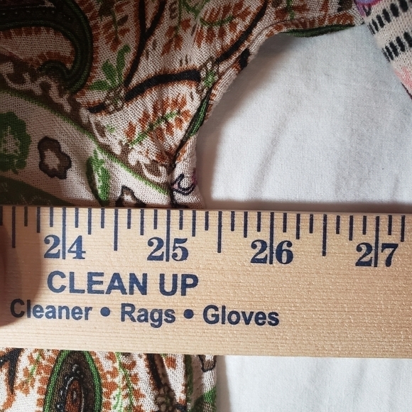 Show Me Your Mumu Bohemian Peasant Vneck Oversized Shirt Sz XS - Picture 8 of 8